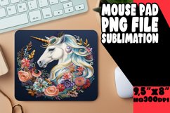 Enchanting Embroidered Unicorn Pad Product Image 1