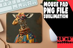 Smiling Creatures Sublimation Mouse Pad Product Image 1