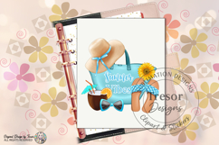 Summer Vibes Beach Tote Graphic Tee Tropical Vacation Style Product Image 12