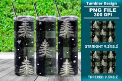 Christmas Tree Tumbler Wrap design, 20oz Tumbler wrap png Product Image 1