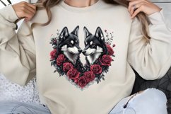 Gothic Valentines Day Clipart PNG Product Image 1