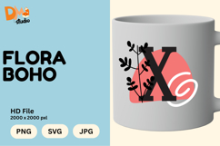Flora Boho Monogram Product Image 1