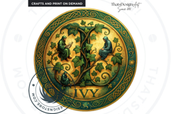 Round Celtic Zodiac Signs Clipart PNG Set 2- Irish Mythology Product Image 8