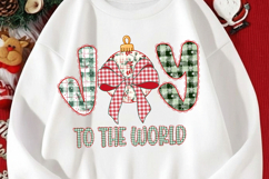 Joy To The World Png, Coquette Jesus Christmas Png, Jesus Product Image 2