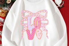 Love Png, Valentine's Day love PNG Preppy Coquette Valentine Product Image 1