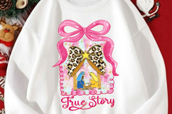 True Story PNG Christian Christmas Nativity Scene PNG Product Image 1