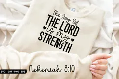 Trust in the LORD - Christian Sleeve T-Shirt Design Product Image 1