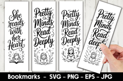 Pretty Minds Bookmark Sublimation Product Image 1