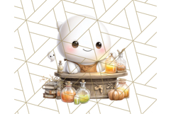 Old West Ghost Halloween PNG Clipart Product Image 5
