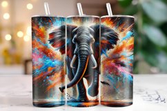 Elephant Tumbler Wrap | Sublimation | Tumblers Product Image 1