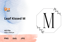 Leaf Kissed Monogram Product Image 1