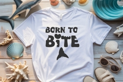 Bite This Shark Font | Funny Bite Font for Kids | Sea Life Product Image 3