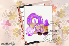 Purple Life Is Better At The Beach Design | Summer Beach Vib Product Image 10