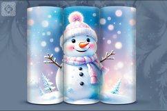 4 Christmas Seamless Tumbler Wrap 20 oz Product Image 2