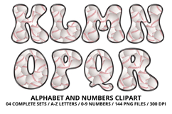 Baseball Sport Alphabet png clipart, baseball letters doodle Product Image 3