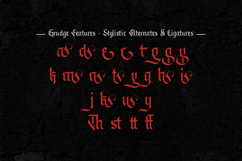 Grudge - Gothic Blackletter Typeface Product Image 13