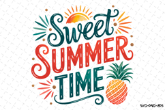 Sweet Summer Time svg | Summer Svg | Svg Cut Files Product Image 1