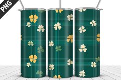 St Patrick&#039;s Day Pattern Tumbler Wrap| Sublimation Design Product Image 1