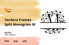 Verdora Split Frames Monogram Product Image 1