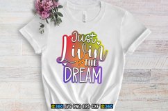 Just livin the dream svg Product Image 4