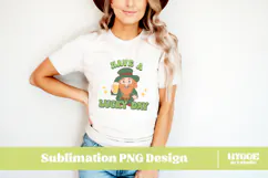 Happy St Patrick's Day PNG DTF Irish Lucky Leprechaun Beer Product Image 3