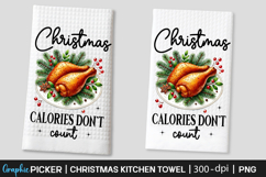 Funny Christmas Kitchen Towel Bundle, Christmas Kitchen Product Image 4