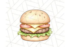 Pastel Summer Treats Clipart PNG, Cute Picnic Fair Food Art Product Image 5