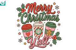 Retro Christmas Sublimation, Trending Christmas PNG, Santa Product Image 6