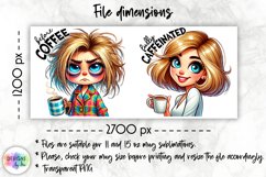 Sarcastic Coffee Mug Wrap | Both Side Funny Mug Wrap Product Image 2