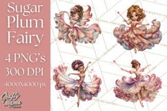 Nutcracker Ballet Clipart PNG, Sugar Plum Fairy &amp; Soldiers Product Image 1
