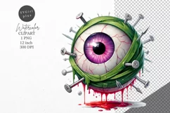 Halloween clipart, Eye clipart, Autumn clipart Product Image 1