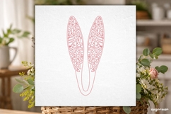 Easter Bunny Ears Laser Cut | Spring Decor | SVG Product Image 2