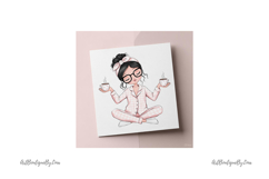 Cozy Babe Clipart Bundle PNG Product Image 12