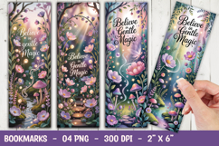Floral Fairy Bookmark Sublimation Product Image 1