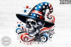 4th of July Skeleton - 4th Of July PNG Design Product Image 1