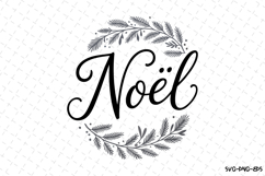 Noel Svg | Christmas Svg | Svg Cut Files Product Image 1