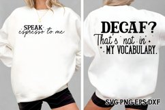 Funny Quotes Front &amp; Back SVG PNG Product Image 1