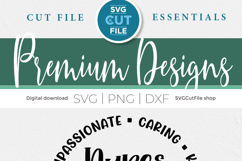 Nurse Care Manager SVG, an svg for cutting machine crafters Product Image 4
