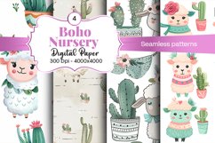 Nursery Boho digital paper Seamless backgrounds Product Image 2