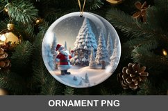 3D christmas ornament - santa claus Product Image 1