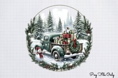 White Rustic Christmas Clipart PNG Product Image 1