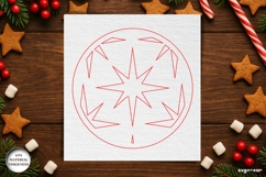 Nativity Coffee Coaster Laser Cut | Drink Coaster | SVG Product Image 2