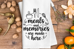 Meals And Memories Are Made Here svg, Farmhouse Kitchen Svg. Product Image 4