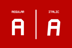 Dugout is a bold and wide baseball typeface Product Image 12