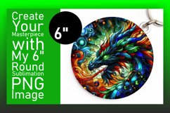 Sophisticated Round Design for Sublimation , Animals Product Image 1