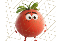 Cute Food PNG Clipart, 3D Adorable Kawaii Characters Png Product Image 5
