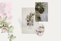 Field summer flowers fruits clipart Product Image 8