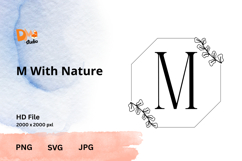 With Nature Monogram Product Image 1