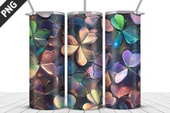 3D St Patrick&#039;s Day Tumbler Wrap| Sublimation Design Product Image 2