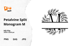 Petalvine Split Monogram Product Image 1